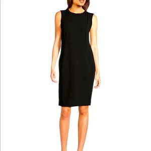Calvin Klein Sleeveless Sheath Dress in Black